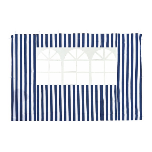 картинка Стенка для садового тента Green Glade 1,95х2,95м полиэстер с окном синяя от магазина Сантехстрой