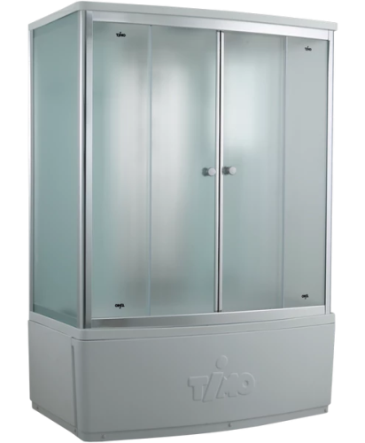 картинка Душевая кабина Timo Comfort Fabric Glass 140*88*220  (T-8840F) от магазина Сантехстрой