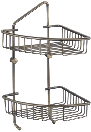 картинка Полка Savol решетка угловая двойная (S-002723C) от магазина Сантехстрой