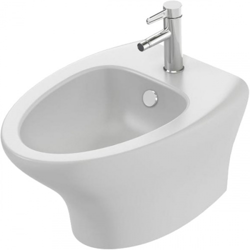 картинка Биде Jacob Delafon Nouvelle Vogue EMD0002-00 подвесное Белое от магазина Сантехстрой