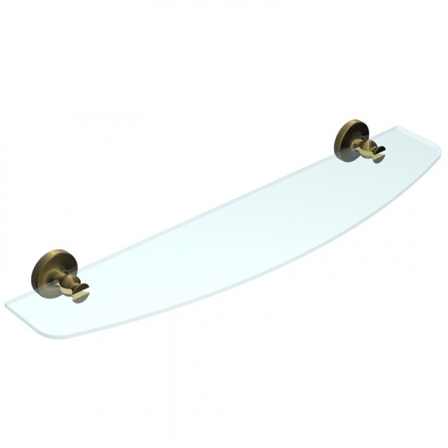 картинка Полка стеклянная RUSH Crete (CR35610) от магазина Сантехстрой