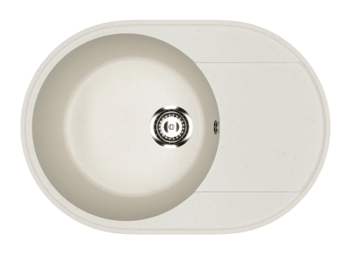 картинка Мойка Practik белый камень (PR-M 610-001) от магазина Сантехстрой