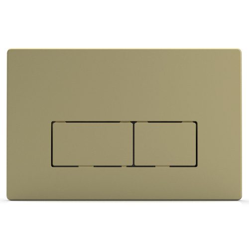 картинка Кнопка смыва Azario 24.7х2.5х16 , пластик, цвет Золото (AZ-8200-0091/AZ-P58-0160) от магазина Сантехстрой