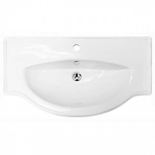 картинка Раковина Sanita Luxe Classic Luxe 90 CLS90SLWB01 Белая от магазина Сантехстрой