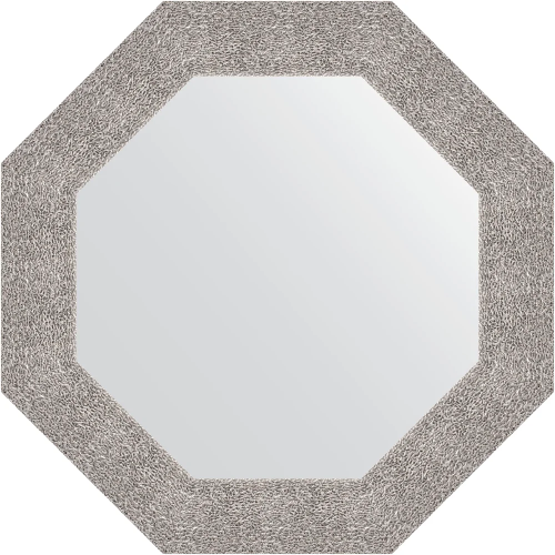 картинка Зеркало Evoform Octagon BY 3803 67x67 см чеканка серебряная от магазина Сантехстрой