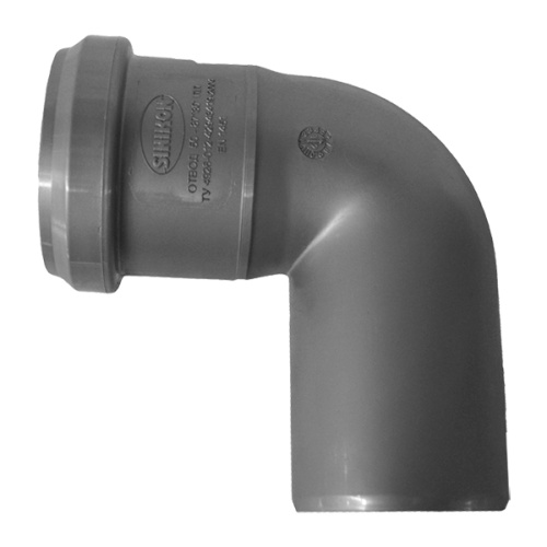картинка Отвод п/п канализационный Sinikon D110x87º от магазина Сантехстрой