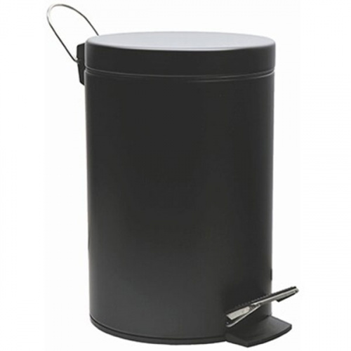 картинка Ведро для мусора WasserKRAFT K-635B Черное от магазина Сантехстрой