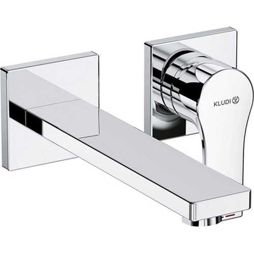 фотография смеситель для раковины kludi zenta sl внешняя часть, излив 18 см., хром (482440565)
