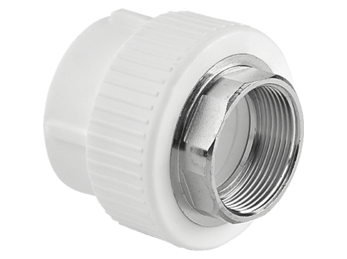 картинка Муфта TEBO PP-R комбинированная 25х1/2", ВР от магазина Сантехстрой
