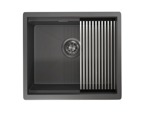 картинка Кухонная мойка GRANULA (5045U, ГРАФИТ МАТОВЫЙ) от магазина Сантехстрой