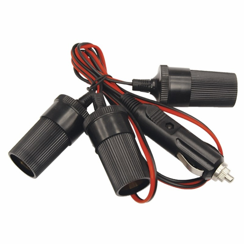 картинка Разветвитель автоприкуривателя 3 гнезда шнур REXANT от магазина Сантехстрой