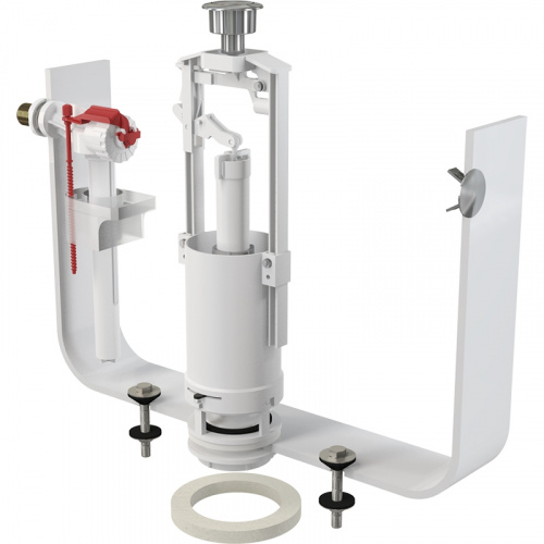 картинка Арматура для унитаза Alcadrain sa2000k1/2chrom Белый от магазина Сантехстрой