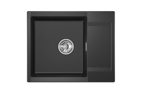 картинка Кухонная мойка GRANULA ESTETICA (6202, ЧЁРНЫЙ) от магазина Сантехстрой