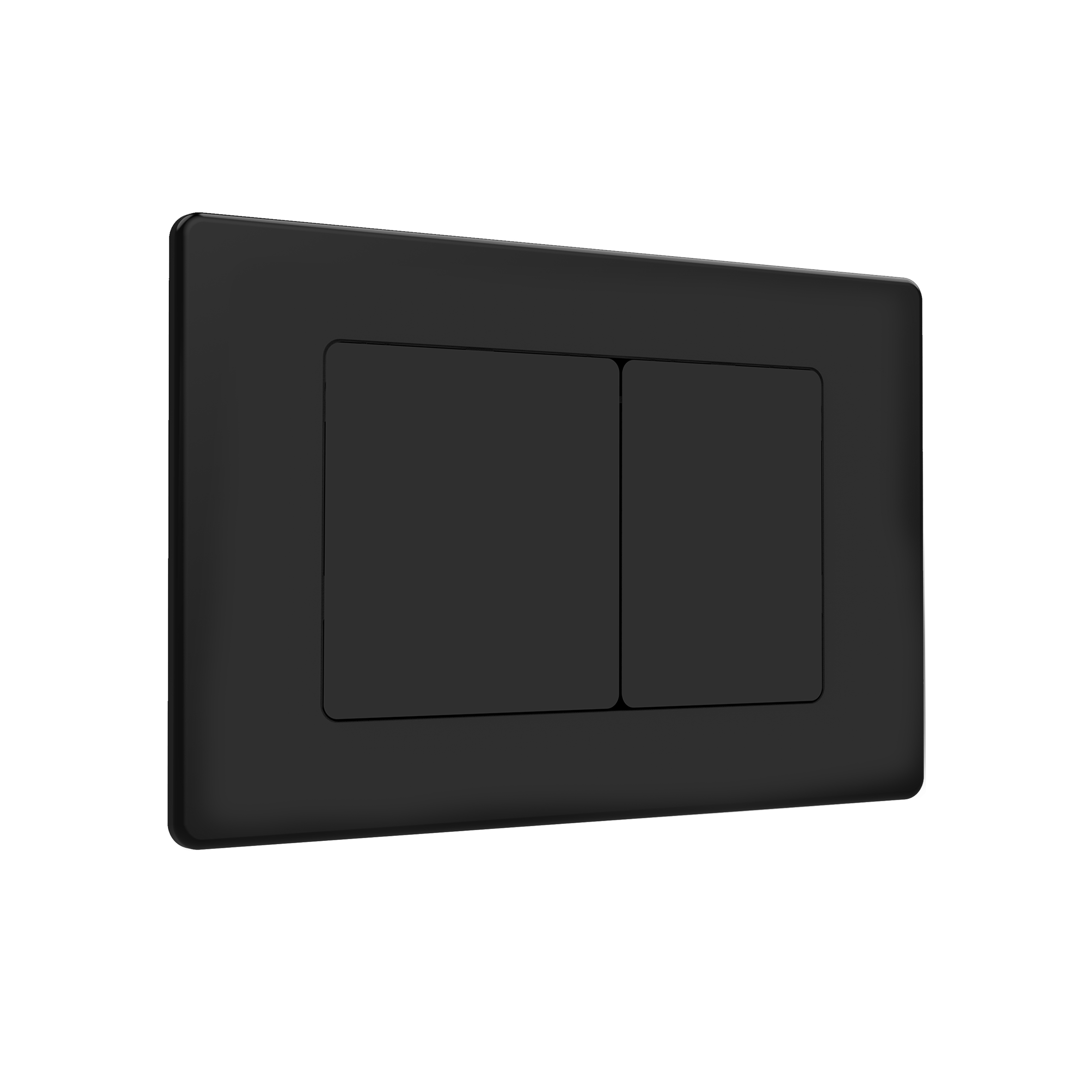 картинка Кнопка для инсталляции - Oliveeka (черный матовый) от магазина Сантехстрой