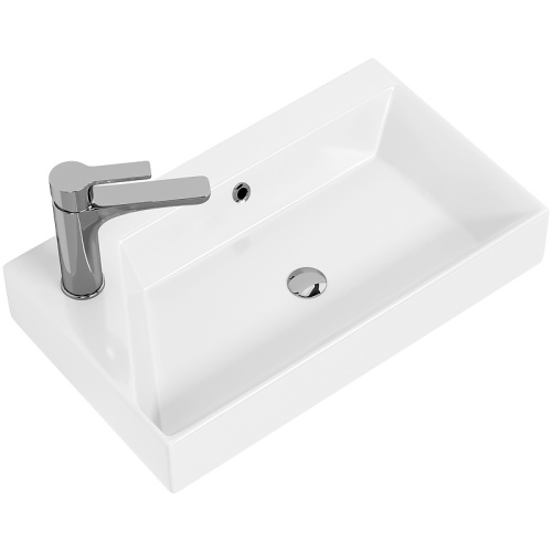 картинка Раковина Dreja Slim Synergy 55 17055-KL Белая от магазина Сантехстрой