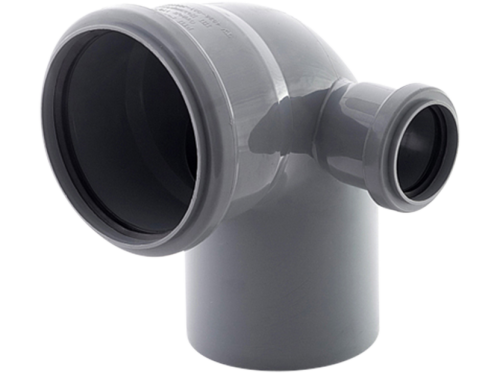 картинка Отвод сер 110/50х87 правый ВК, РТП (30) от магазина Сантехстрой