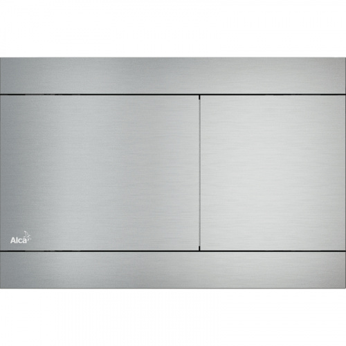 картинка Клавиша смыва Alcadrain Flat Alunox FUN Матовый металл от магазина Сантехстрой