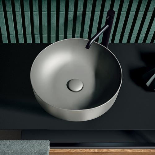 картинка Kerasan Nolita Раковина-чаша 40х15 см, без отв., цвет: Ferro matt от магазина Сантехстрой