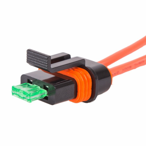 картинка Держатель предохранителя типа «Мини» влагозащитный на проводе REXANT от магазина Сантехстрой