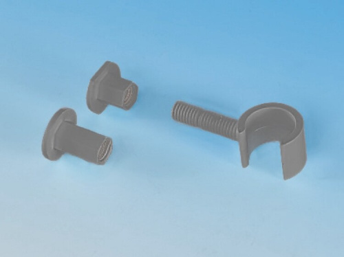 картинка ZB0280 0002. Комплект упоров, WA = 25 - 60 мм, RAL 7024 от магазина Сантехстрой