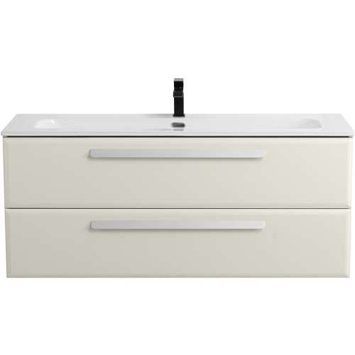 картинка Тумба под раковину Cezares Eco-Cer-N 120 ECO-CER-N-1200-2C-SO-AS-P подвесная Альпака брашированная без ручек от магазина Сантехстрой