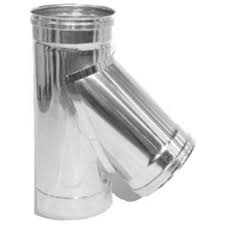 картинка ...Тройник 45° нерж. (1мм) D=250 от магазина Сантехстрой