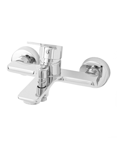 изображение orange flat m12-100cr смеситель для ванны/душа