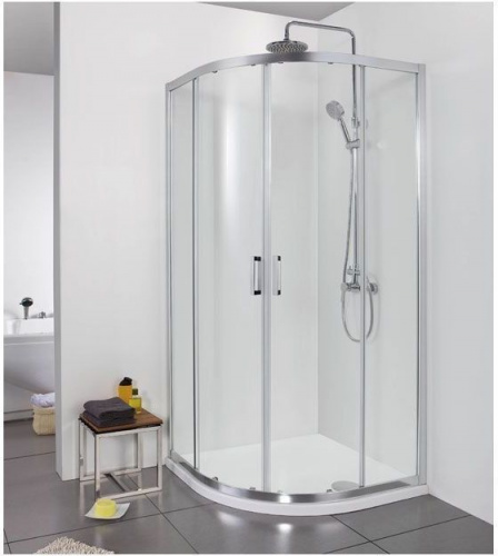 картинка Душевой уголок Aquanet Alfa NAA2142 90x90, R550, прозрачное стекло от магазина Сантехстрой
