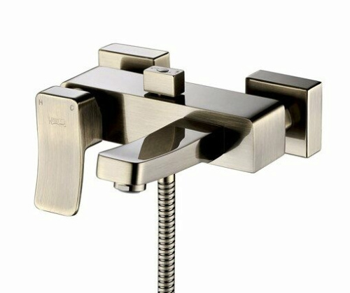 изображение смеситель для ванны wasserkraft exter 1601 светлая бронза