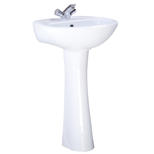 картинка Пьедестал для раковины Santeri Соната белый (1.3601.2.S00.00B.0) от магазина Сантехстрой