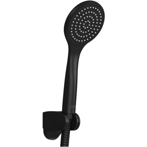 картинка D0208000BL Comfort душевой набор: лейка 1f, шланг, держатель, черный от магазина Сантехстрой