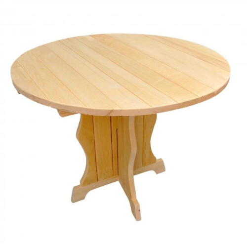 картинка Стол круглый (осина) от магазина Сантехстрой