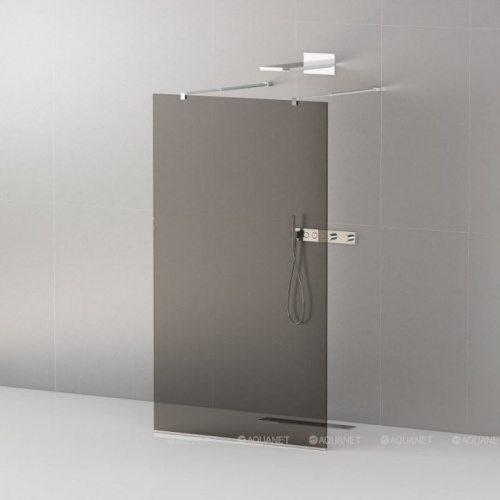 картинка Душевая перегородка Cezares Liberta 100x195 L-2-100-GR-Cr от магазина Сантехстрой