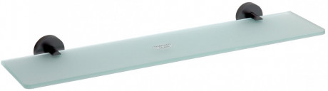 картинка Полка стеклянная 60 см Bemeta Dark 104102040 от магазина Сантехстрой