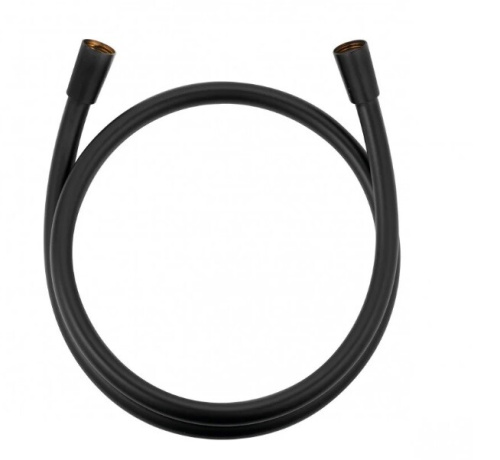 картинка Шланг для душа, Kludi, SUPARAFLEX, длина шланга, мм-1250, цвет-чёрный матовый от магазина Сантехстрой