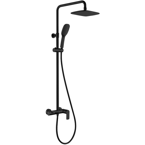 картинка Душевая система Black&White Universe UK8300B 8300ВUK Черная матовая от магазина Сантехстрой