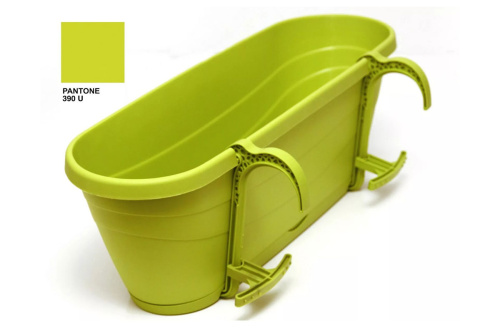 картинка D.F. Omer Горшок-кашпо подвесной Eden, зеленый от магазина Сантехстрой