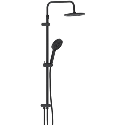 картинка 947000300 Apollo душ.система: верхн. душ 235 мм, ручн душ 3 ф-ции 125*215 мм, душ.штанга 1050-1450, от магазина Сантехстрой