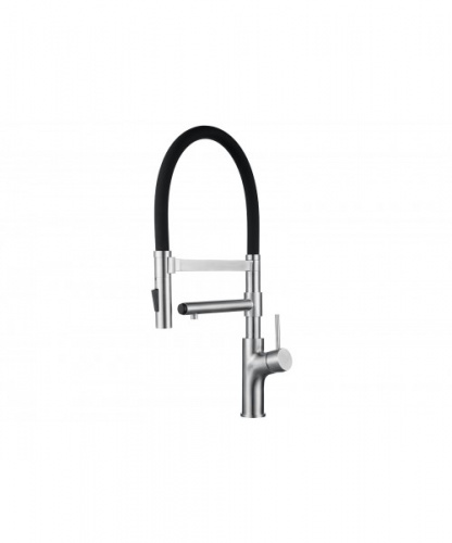 картинка смеситель для кухни zorg szr-1010 черный