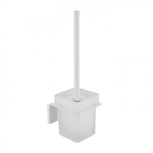 картинка Ерш IDDIS Slide матовое стекло, сплав металлов, белый матовый (SLIWTG0i47) от магазина Сантехстрой