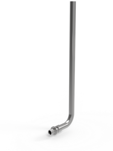 картинка Монтажная трубка для радиатора конечная 20, 330мм от магазина Сантехстрой