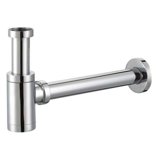 картинка Сифон для раковины AZARIO G 1 1/4, без выпуска, цилиндр, латунь, хром (AZ-108-CHR) от магазина Сантехстрой