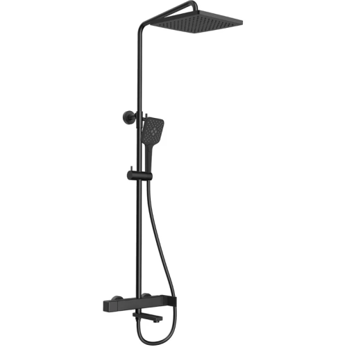 картинка Душевая система 250 мм Vincea Cube VSFS-1C1MB от магазина Сантехстрой