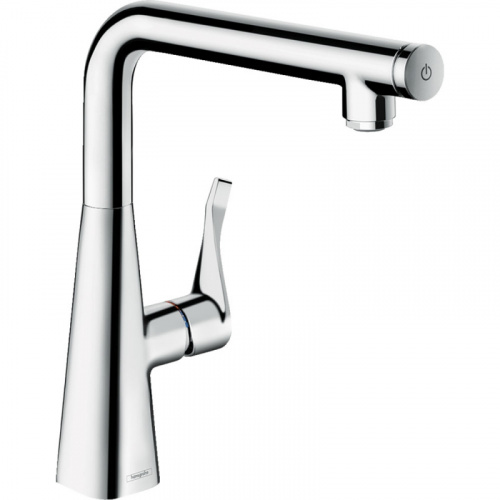 картинка смеситель для кухни hansgrohe 14847000 хром