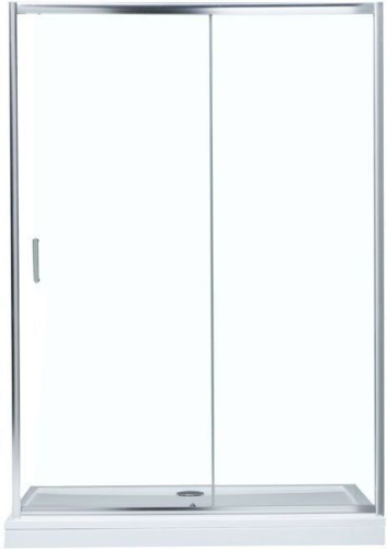 картинка Душевая дверь Aquanet SD-1400A 140, прозрачное стекло от магазина Сантехстрой