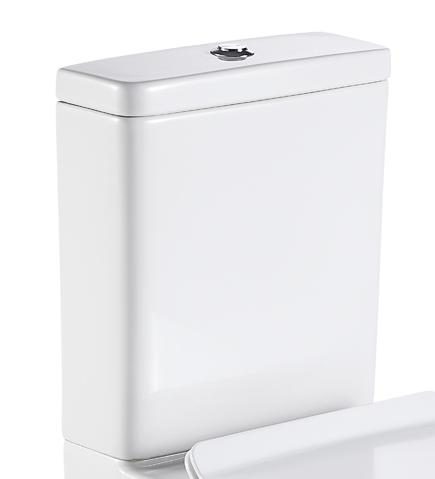 картинка L1T Бачок для унитаза напольного, слив 4,5/3 л, подключение снизу (261950) от магазина Сантехстрой