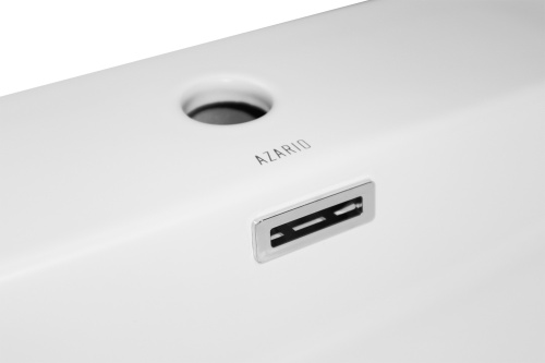 картинка Раковина накладная Azario 600х420х120 прямоугольная, белый (AZ-2173) от магазина Сантехстрой