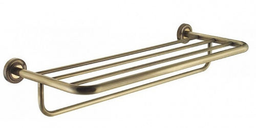 картинка Полка для полотенец Fixsen Antik FX-61115 Бронза от магазина Сантехстрой