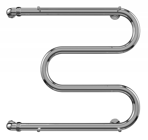 картинка Полотенцесушитель Therminus 4620768881138, нержавеющая сталь, водяной, цвет хром от магазина Сантехстрой