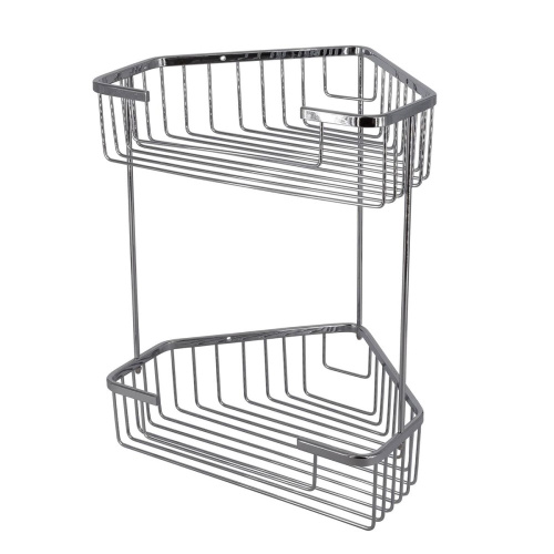 картинка Полка металличекая угловая Haiba хром (HB335-1) от магазина Сантехстрой